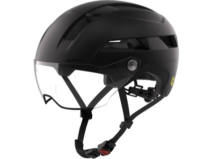 ALPINA BLOOM VISOR MIPS prilba, čierna matná