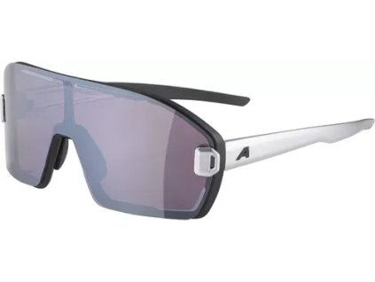 ALPINA BONFIRE MAG Q+M okuliare, čierno-hliníkové matné