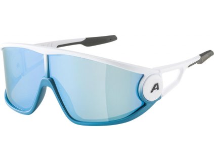 ALPINA Cyklistické okuliare LEGEND biele matné