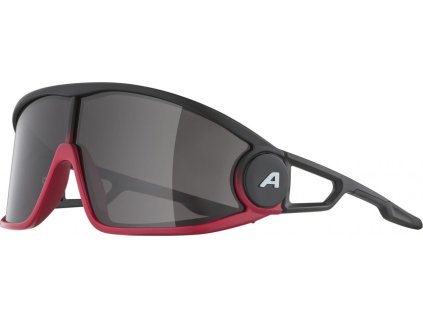 ALPINA Cyklistické okuliare LEGEND čierno-červené