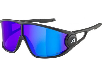 ALPINA Cyklistické okuliare LEGEND Q-Lite čierne mat