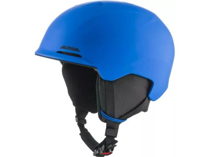 ALPINA Detská lyžiarska prilba BRIX JR royal-blue matt