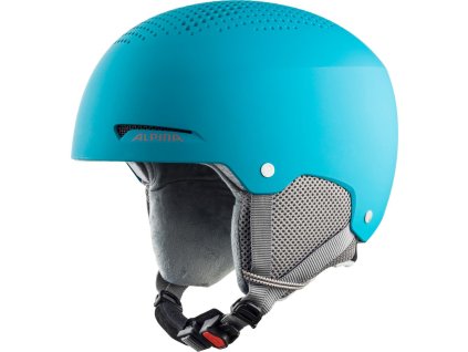 ALPINA Detská lyžiarska prilba ZUPO tyrkysová matná