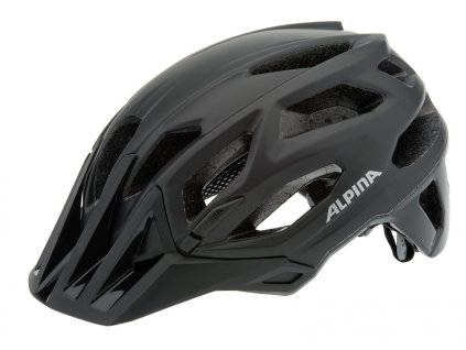 ALPINA Garbanzo prilba, čierna lesklá