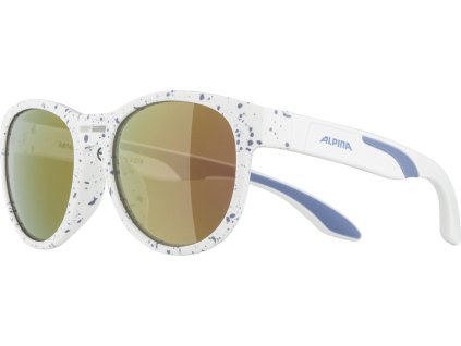 Alpina JOLA detské okuliare, bielo-fialové