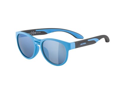 Alpina JOLA detské okuliare, modro-čierne matné