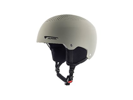 ALPINA Lyžiarska prilba ARBER biela metalic