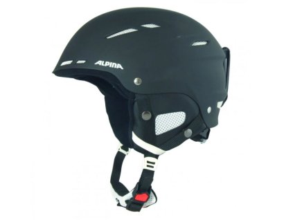 Alpina Lyžiarska prilba biom, čierna mat