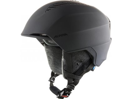 ALPINA Lyžiarska prilba GRAND LAVALAN čierna mat