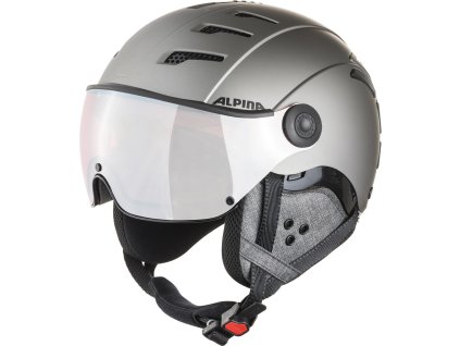 Alpina lyžiarska prilba jump 2.0 QVM gunmetal matná