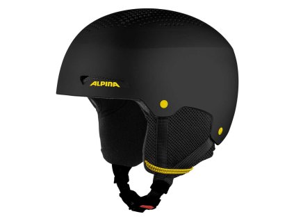 ALPINA Lyžiarska prilba PALA čierno-žltá - veľ.S