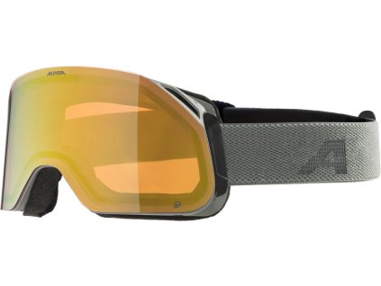 ALPINA Lyžiarske okuliare BLACKCOMB Q moongrey-mat., gold