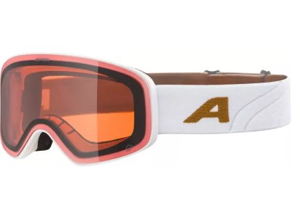 ALPINA Lyžiarske okuliare LADIS Q bielo-zlaté matné