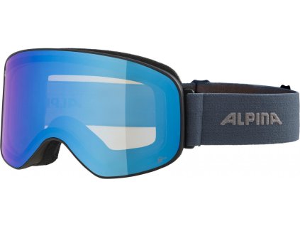 ALPINA Lyžiarske okuliare SLOPE čierno-modré Q-LITE modré