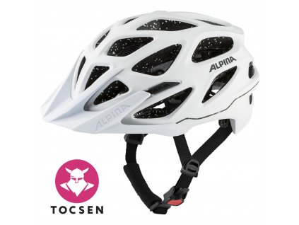 ALPINA MYTHOS TOCSEN prilba, biela matná