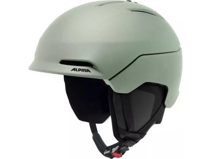 ALPINA NAX lyžiarska prilba, zelená matná