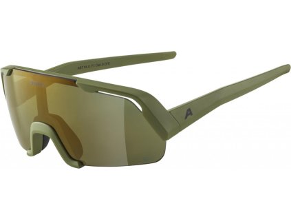 ALPINA Okuliare ROCKET YOUTH Q-LITE olivové matné