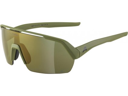 ALPINA Okuliare TURBO HR Q-Lite olivová mat