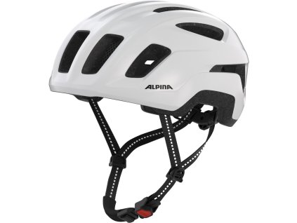 ALPINA PARANUS URBAN prilba, biela lesklá