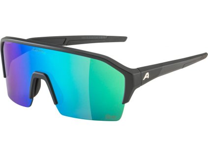 ALPINA RAM HR Q-Lite okuliare, čierne matné