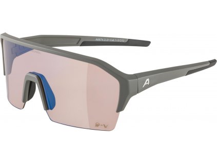 ALPINA RAM HR Q-Lite V fotochromatické okuliare, šedé