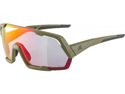 ALPINA ROCKET QV fotochromatické okuliare, olivová matné