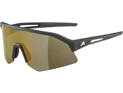 ALPINA SONIC HR Q okuliare, čierne