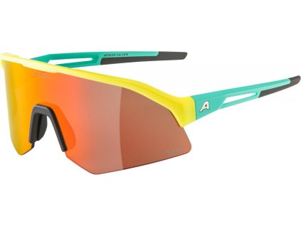 ALPINA SONIC HR Q-lite okuliare, žlto-tyrkysové