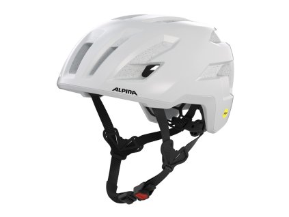 ALPINA TAUNUS GRAVEL MIPS prilba, biela matná