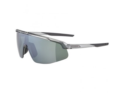 ALPINA TURBO PRO Q-Lite okuliare, šedo-transparentné lesklé