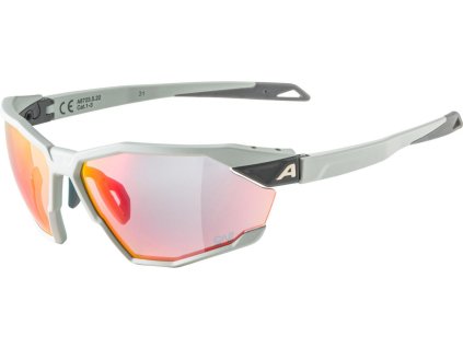 ALPINA TWIST SIX QV fotochromatické okuliare, dymovo šedé matné