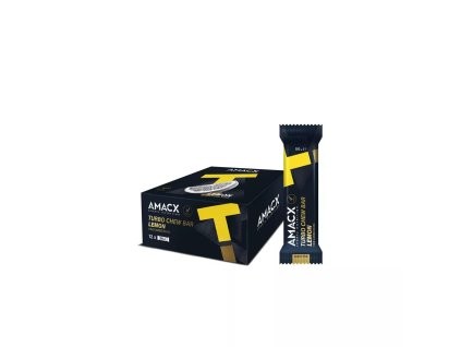 AMACX Turbo Chew Bar energetická tyčinka, citrón, 50g