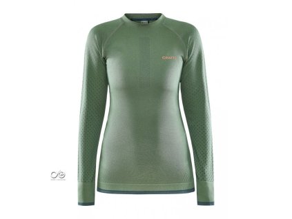 Craft adv warm intensity tričko dámske, zelené