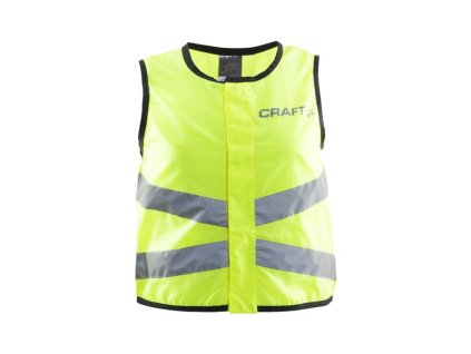 CRAFT Visibility Junior cyklistická vesta, detská
