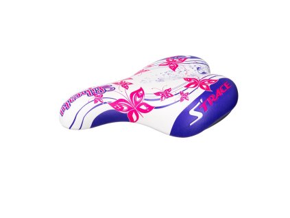 274601 ctm jenny detske sedlo fialova ruzove motyliky