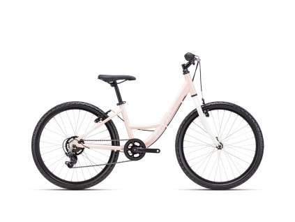 CTM MISSY - matná svetloružová perleť / biela (Veľkosť rámu 13")