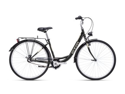 CTM RITA  2.0 - matná čierna / svetlozlatá (Veľkosť rámu 17" (430))