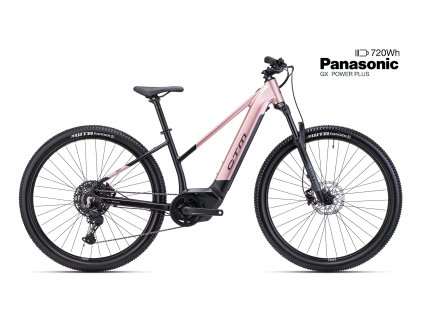 CTM ROXXY GX PRO - matná čierna / staroružová perleť (Veľkosť rámu M (16"))