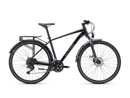 CTM STARK 1.0 trek - matná čierna / sivohnedá (Veľkosť rámu M (17"))