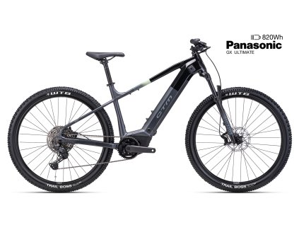 CTM WIRE GX xpert - matná kovová čierna / lesklá čierna (Veľkosť rámu M (17"))