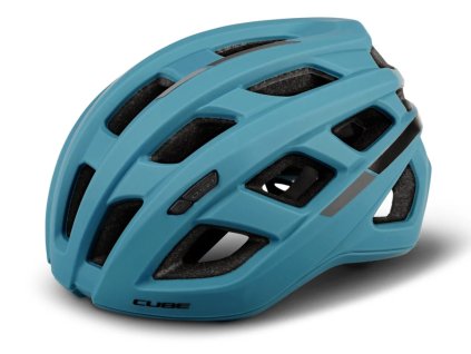 Cube Road Race prilba, tyrkysová