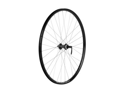 DEMA MTB Disc 26 predné  koleso, QR, center lock, čierne