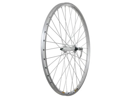 DEMA Standard 26 MTB predné koleso, QR, strieborné