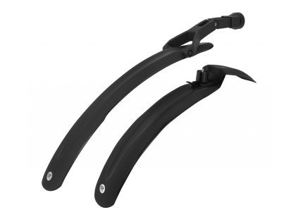 FORCE blatníky SPLASH, 27,5 - 29" plast, čierne