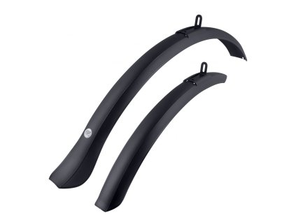 FORCE blatníky VEIL 26 - 28", plast, čierne