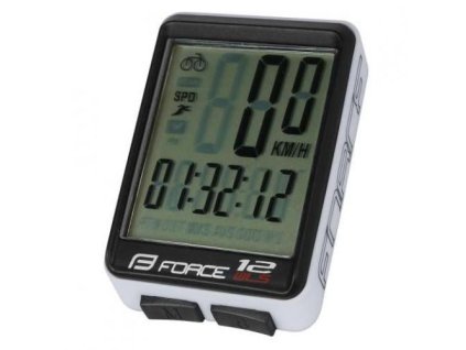 FORCE cyklocomputer WLS, 12 funkcií
