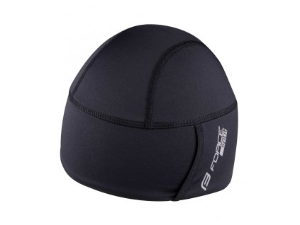 FORCE čiapka pod prilbu SPLIT zateplená, čierna