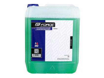 FORCE čistič E-BIKE na doplnenie - 5l - zelený
