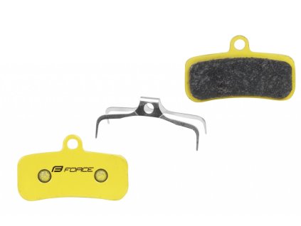 FORCE doštičky bŕzd, SH SAINT / ZEE Sinter, s pruž.