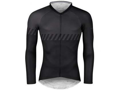 FORCE dres FASHION, dlhý rukáv, čierno-šedý